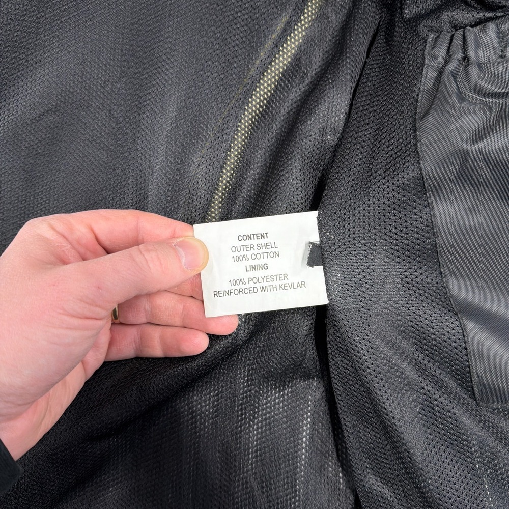 Daniel Smart Motorcycle Jacket Men Medium Red Bla… - image 6